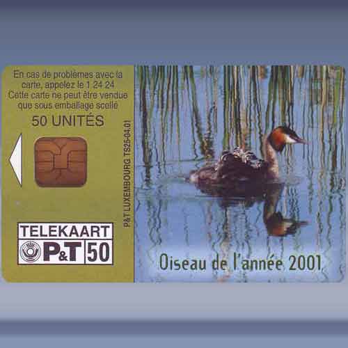 Oiseau de l'année 2001